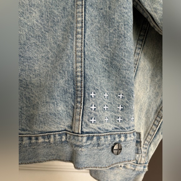 Ksubi oversized denim jacket Karma Blue size Small - Picture 6 of 7